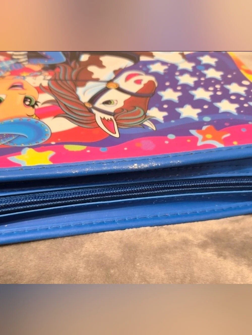 Vintage Lisa Frank American Cowgirl Binder Set w/ Folder & planner Y2K